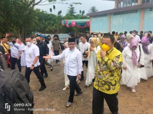 Kedatangan Gubernur Lampung Disambut Megah Di Mesuji