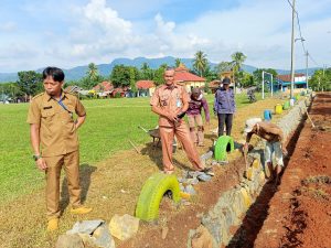 Menyambut HUT RI Ke-77 Tahun 2022 Kecamatan Abung Tengah Dalam Persiapan