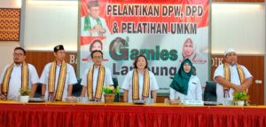 Pelantikan Pengurus DPW-DPD Garda Nasional Anies Se-Lampung Oleh DPP Garnies