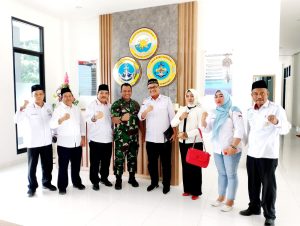 DPW Pencinta Tanah Air Indonesia (Petanesia) Prov Lampung Silaturahmi ke Danlanal Caligi Pesawaran
