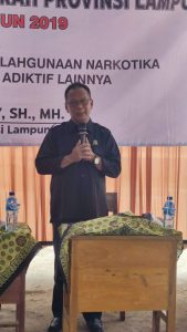 Ketua DPRD Mingrum Gumay Gelar Sosperda No.1 Tahun 2018 di SMA Kesuma Bakti