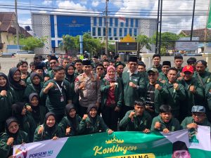 Kapolda Lampung Menghadiri Pelepasan Kontingen Porseni NU Tahun 2023