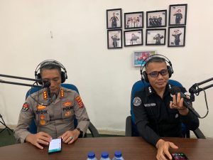 Kenal Pamit, Kabid Humas Polda Banten Kunjungi RRI Banten