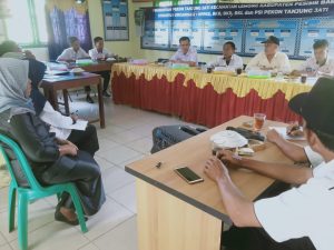 Pembinaan Aparatur Pekon Tanjung Jati Oleh Tim Kecamatan Lemong