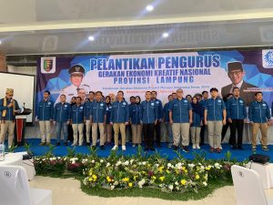 GEKRAFS Lampung Resmi Dilantik, Handrie : Langkah Awal Perkuat Ekonomi Kreatif di Lampung