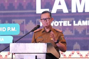 Pelantikan KADIN Lampung 2022-2027, Pemprov : Sinergitas Dalam Membangun Lampung