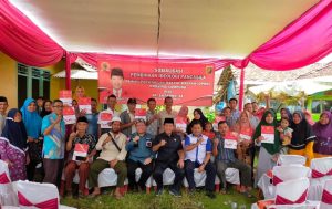 Anggota DPRD Provinsi Lampung fraksi PDI Perjuangan , Sosialisasikan Pembinaan Ideologi Pancasila.