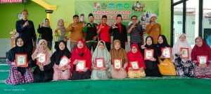 Pengurus Masjid Al-Ikhlas Kecamatan Abung Tinggi, Lampung Utara Menggelorakan Lampung Mengaji