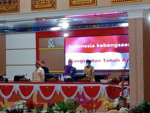 Memperingati HUT Ke-59 Provinsi Lampung DPRD Kab Mesuji Gelar Sidang Paripurna