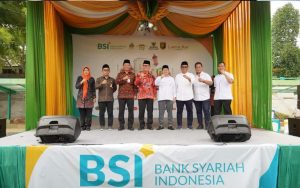 Sekretaris Daerah Provinsi Lampung Membuka Acara Bank Syariah Indonesia Gema Ramadhan Bersama Baznas