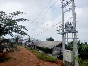 Masyarakat Pemangku Batang Balak Pekon Lemong Mengucapakan Terimakasih Atas Pemasangan PLN