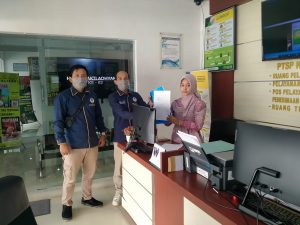 Lembaga KAMPUD Laporkan Dugaan Korupsi Dinas Perikanan dan Peternakan Lampung Timur Ke Kejati
