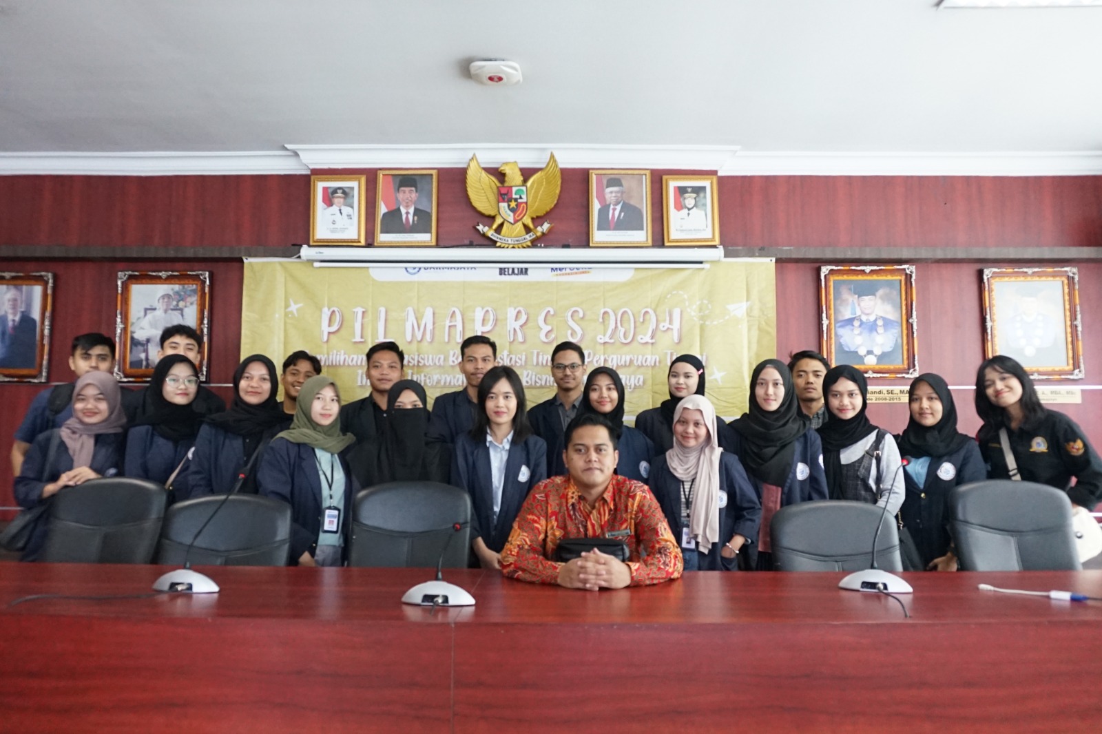 Inilah Delegasi Mahasiswa Berprestasi IIB Darmajaya untuk Pembekalan di LLDikti Wilayah II Palembang